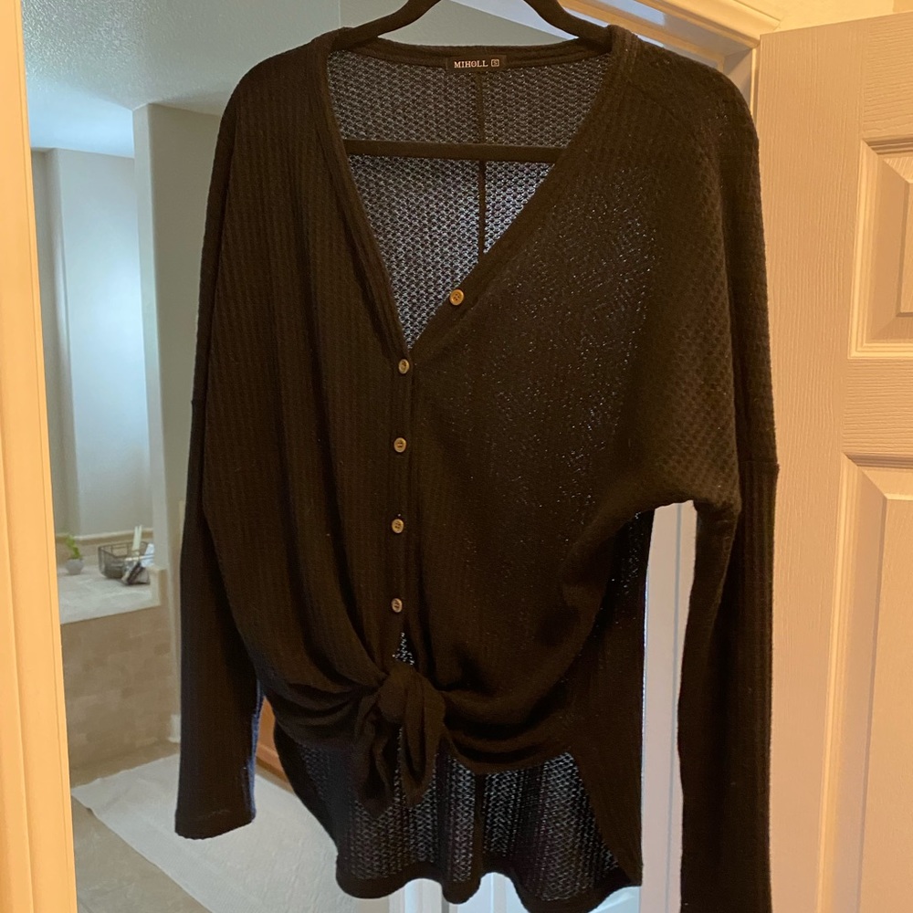 Black sweater